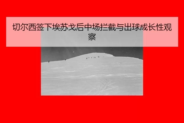 切尔西签下埃苏戈后中场拦截与出球成长性观察